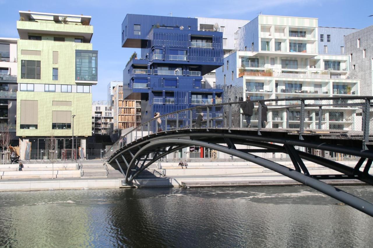 شقة Lyon Confluence - Duplex Au Calme Avec Parking Prive En Option المظهر الخارجي الصورة